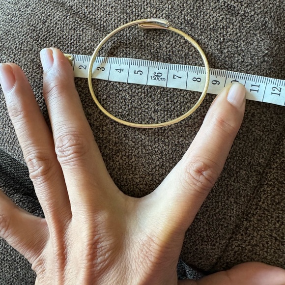 Stunning Marco Bicego 'Lucia' Diamond 18K Gold Bangle - Picture 17 of 17